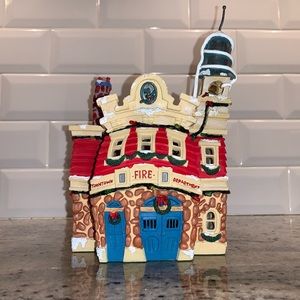 Disney’s ToonTown Christmas Village Firehouse